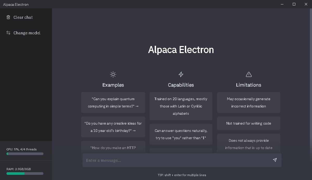 Vous aimez les chatbots comme ChatGPT? Vous voulez essayer les modèles Alpaca, une alternative open source? Alors Alpaca Electron est faite pour vous. C’est une application gratuite qui vous permet de chatter avec des modèles Alpaca sur votre PC en un clic.